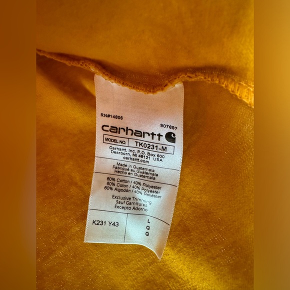 NWT Carhartt Loose Fit Heavyweight Long Sleeve
T-Shirt Size Large - Picture 3 of 5